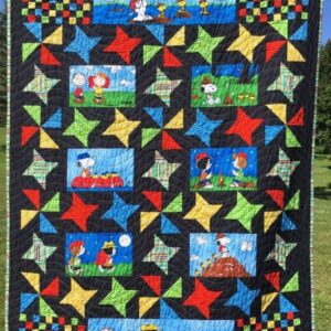 Snoopy Life Quilt Blanket Lv01  Quilt